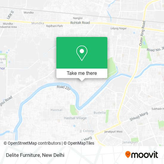 Delite Furniture map