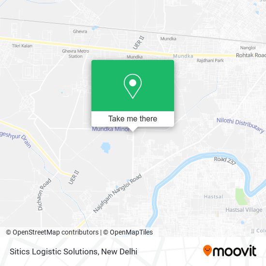 Sitics Logistic Solutions map