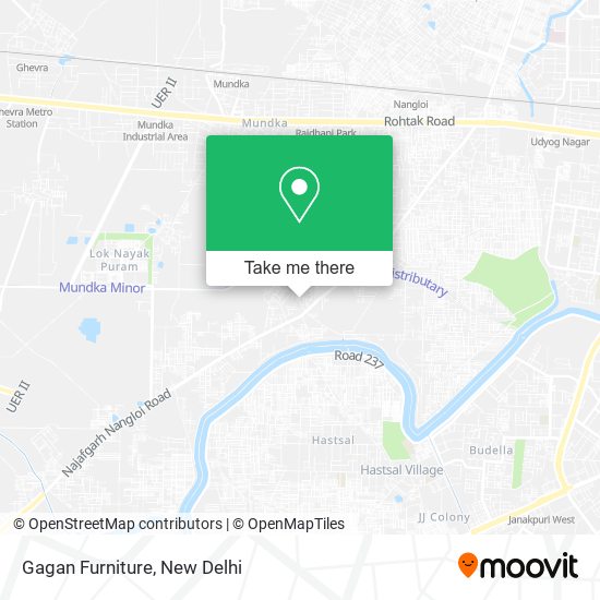 Gagan Furniture map