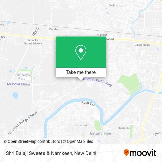 Shri Balaji Sweets & Namkeen map