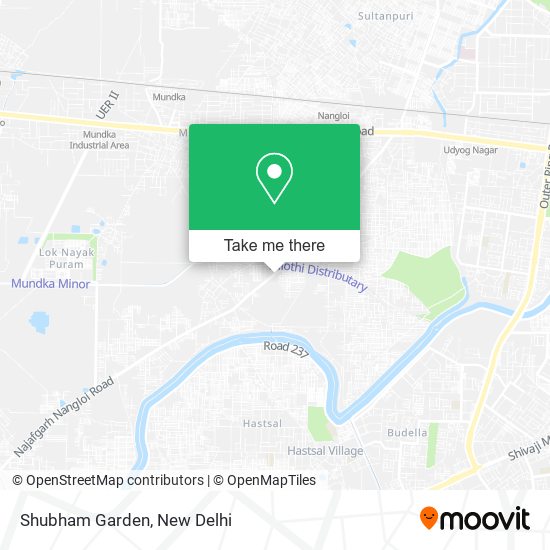 Shubham Garden map