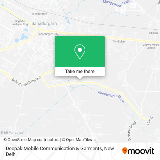 Deepak Mobile Communication & Garments map