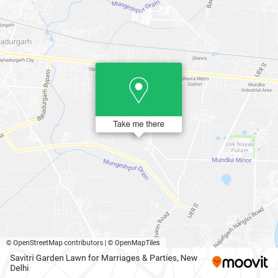 Savitri Garden Lawn for Marriages & Parties map