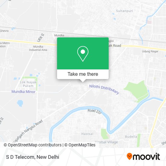 S D Telecom map