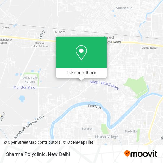 Sharma Polyclinic map