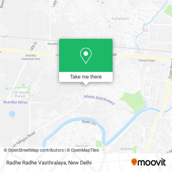 Radhe Radhe Vasthralaya map