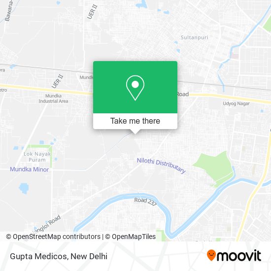 Gupta Medicos map