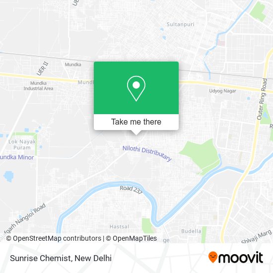 Sunrise Chemist map