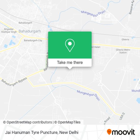 Jai Hanuman Tyre Puncture map