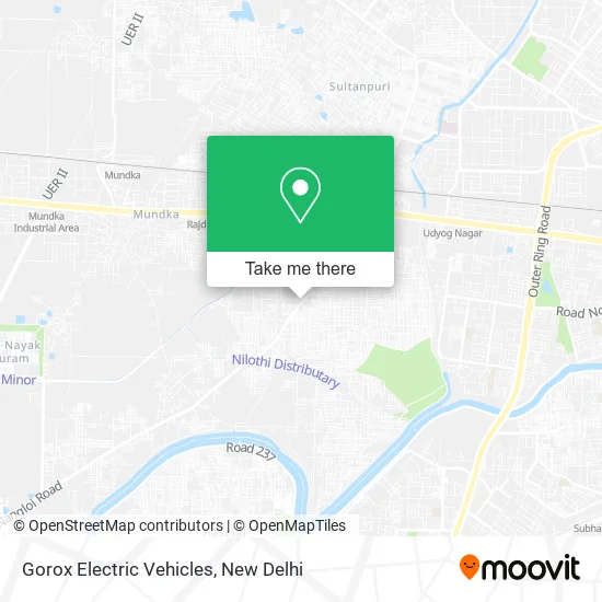 Gorox Electric Vehicles map