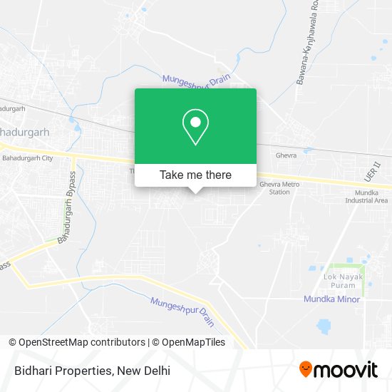 Bidhari Properties map