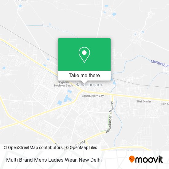 Multi Brand Mens Ladies Wear map