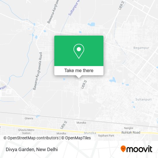 Divya Garden map