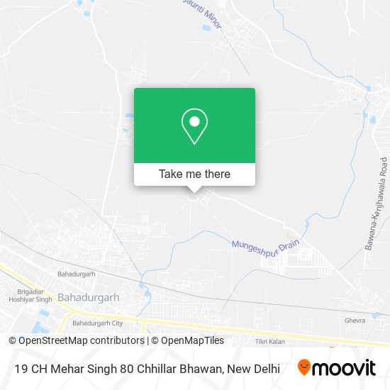 19 CH Mehar Singh 80 Chhillar Bhawan map