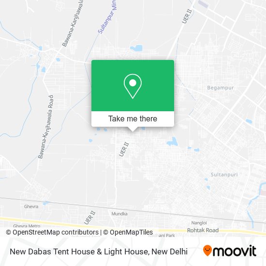 New Dabas Tent House & Light House map