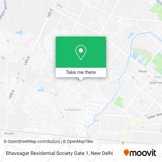 Bhavsagar Residential Society Gate 1 map