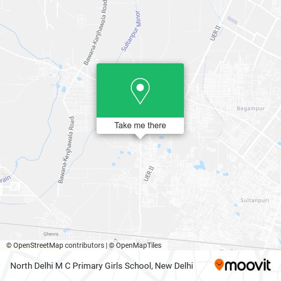 North Delhi M C Primary Girls School map