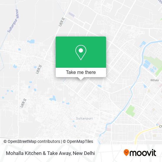 Mohalla Kitchen & Take Away map