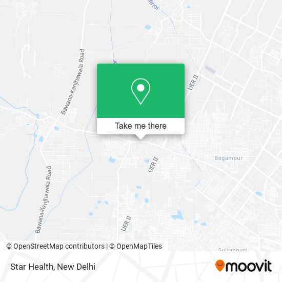 Star Health map