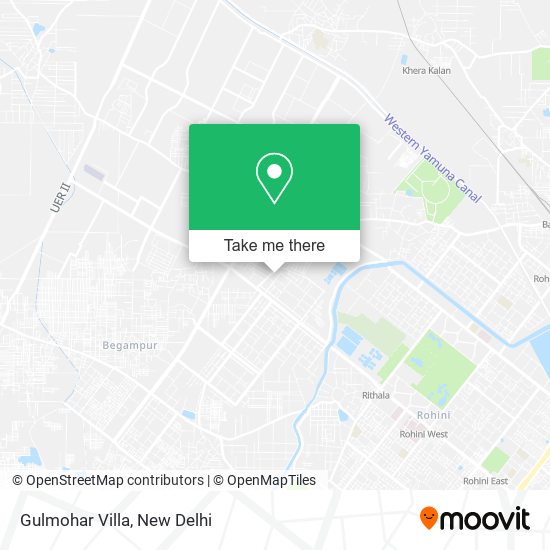 Gulmohar Villa map