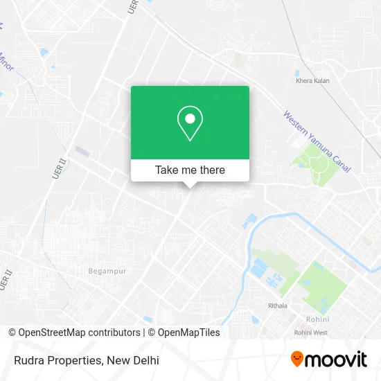 Rudra Properties map