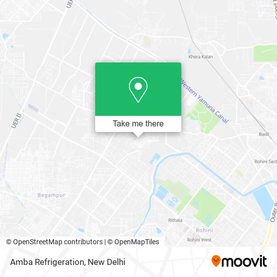 Amba Refrigeration map