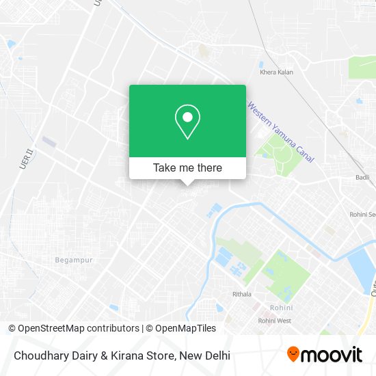 Choudhary Dairy & Kirana Store map