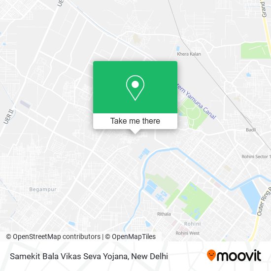 Samekit Bala Vikas Seva Yojana map