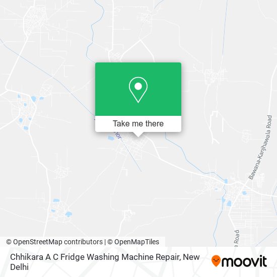 Chhikara A C Fridge Washing Machine Repair map