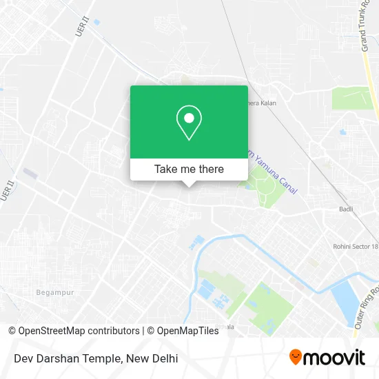 Dev Darshan Mandir map