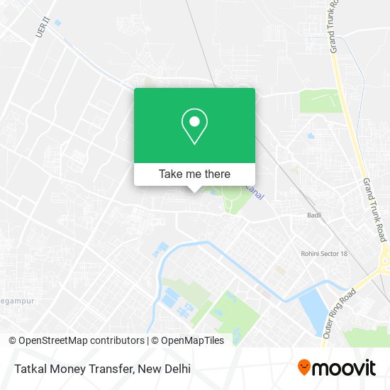 Tatkal Money Transfer map