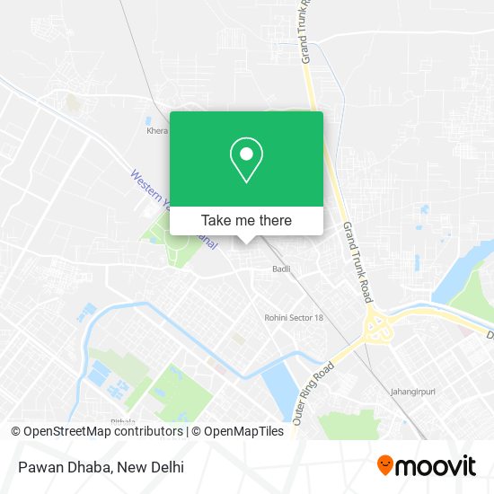 Pawan Dhaba map