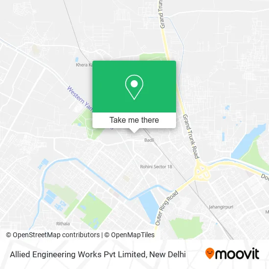 Allied Engineering Works Pvt Limited map