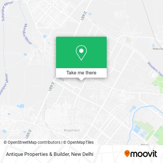 Antique Properties & Builder map