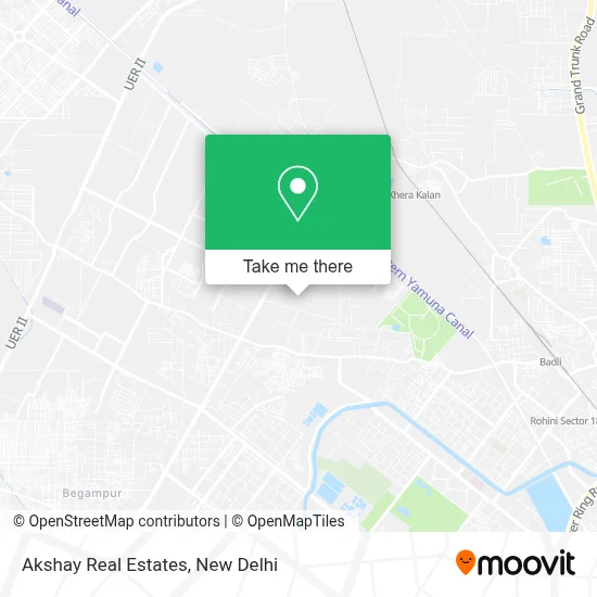 Akshay Real Estates map