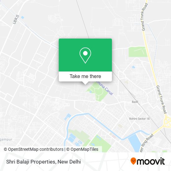 Shri Balaji Properties map