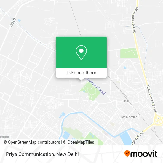 Priya Communication map