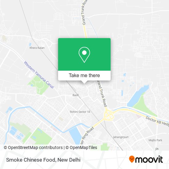 Smoke Chinese Food map