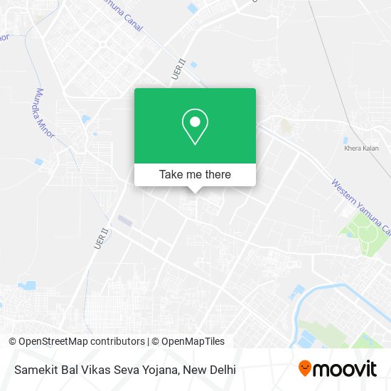 Samekit Bal Vikas Seva Yojana map
