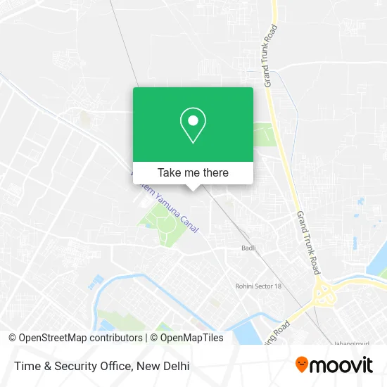 Time & Security Office map