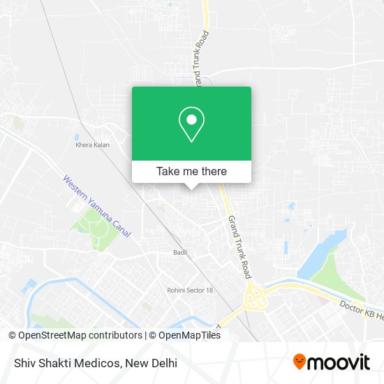 Shiv Shakti Medicos map