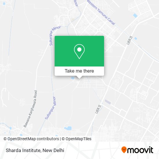 Sharda Institute map