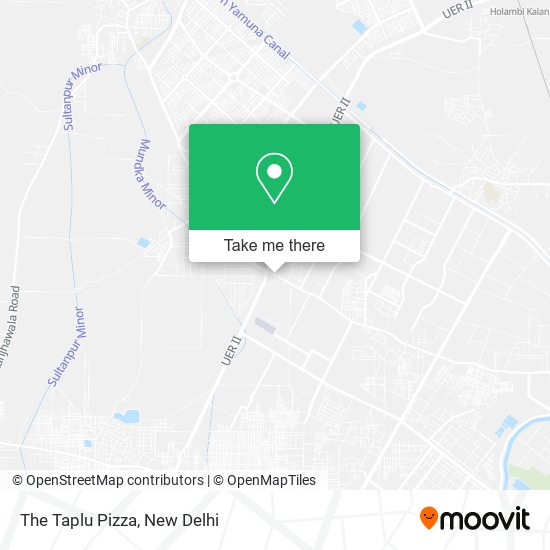 The Taplu Pizza map