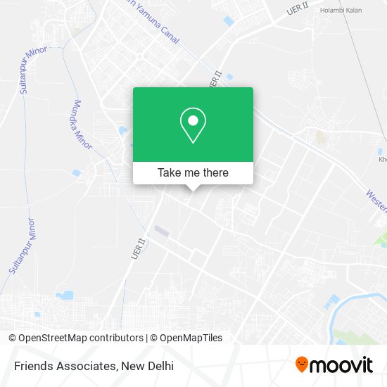 Friends Associates map