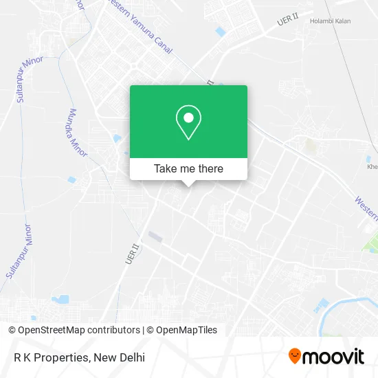 R K Properties map
