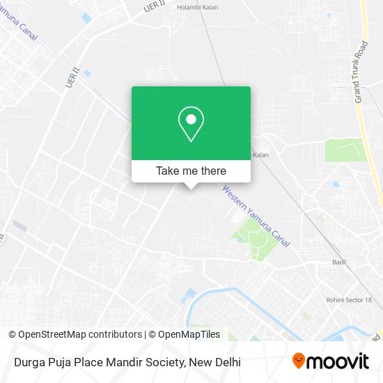Durga Puja Place Mandir Society map