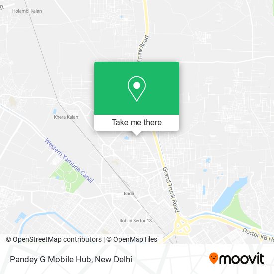 Pandey G Mobile Hub map