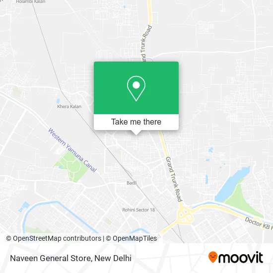 Naveen General Store map