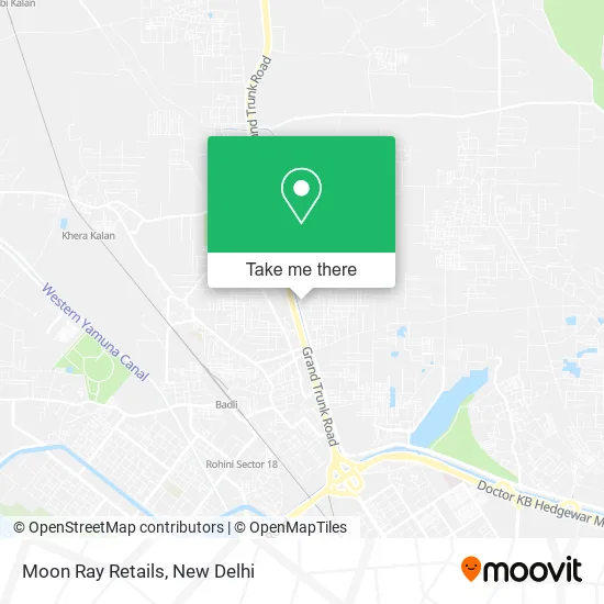 Moon Ray Retails map
