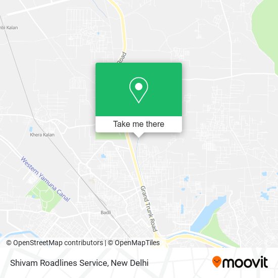 Shivam Roadlines Service map